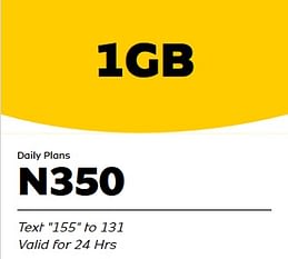 MTN Data 1GB & 2GB
