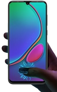 Phantom 9 In-display fingerprint sensor